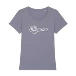 Ois Chicago Damen T-Shirt Grau front